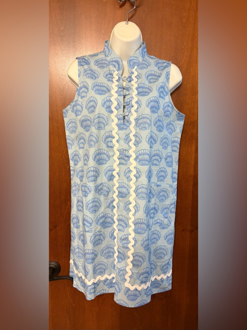 New Sail to Sable STS Ric Rac Mini Dress Sleeveless M - Picture 2 of 7